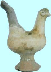 Sifflet  eau en forme de poule
Nibelle vers 1560-1570